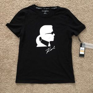 BRAND NEW KARL LAGERFELD GRAPHIC TEE!!